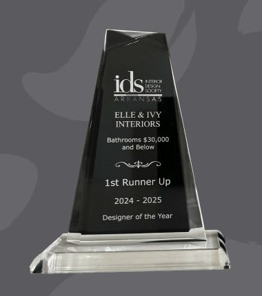 Interior Designer Fayetteville AR Award Elle Ivy Interiors Bathrooms